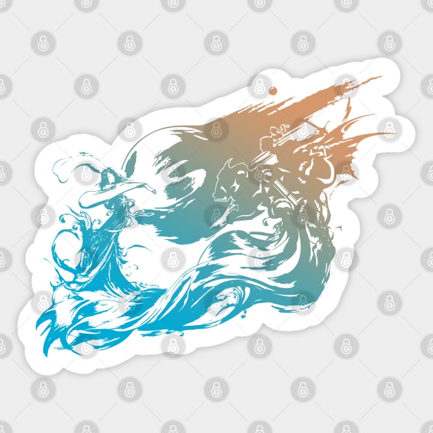 Final Fantasy Best of (FF6-7-10) Sticker by SimonPdv